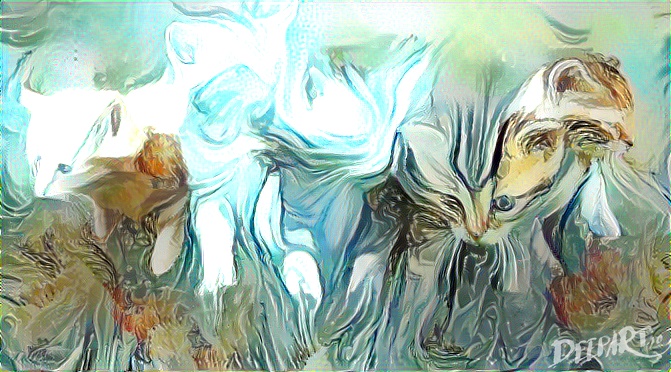 image after style transfer deep learning